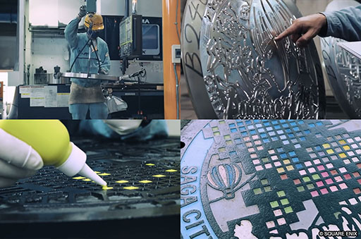 画像ギャラリー No.005のサムネイル画像 / ロマ佐賀マンホールをファンと共に作る「みん佐賀プロジェクト」,4月1日に始動。ふるさと納税を活用したクラウドファンディングにて実施