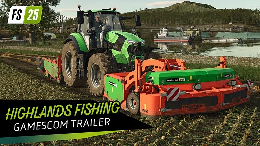 画像ギャラリー No.001のサムネイル画像 / 「Farming Simulator 25」水産養殖が可能な大型拡張パック「Highlands Fishing」を11月4日に実装。新車両や農機を収録した最新トレイラーを公開