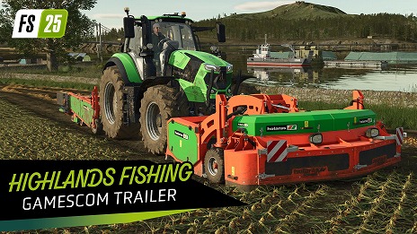 画像ギャラリー No.006のサムネイル画像 / 「Farming Simulator 25」水産養殖が可能な大型拡張パック「Highlands Fishing」を11月4日に実装。新車両や農機を収録した最新トレイラーを公開