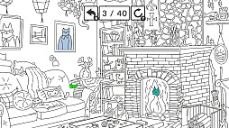 ねこがほっこりした場所に隠れた : Cats Hidden in Cozy Places