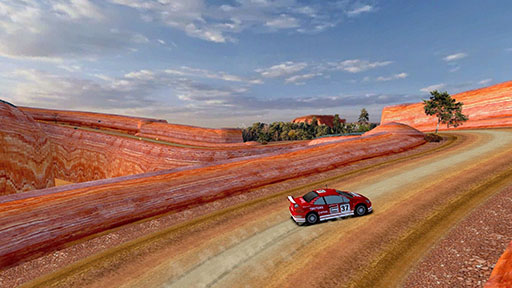 画像ギャラリー No.005のサムネイル画像 / 「Old School Rally」，正式版をリリース。レトロテイストなグラフィックスが目を引くラリーゲーム