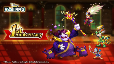 画像ギャラリー No.001のサムネイル画像 / 「ディズニー ピクセルRPG」,1周年記念キャンペーンを開始。新キャラクター「伝説の勇者 ミッキーマウス EX」が登場