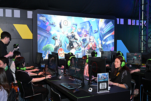 画像ギャラリー No.005のサムネイル画像 / 話題のNTEのスマホ版をTGSでプレイしてきた！ アーバンな都市風ブースで確かめよう。TGS会場では交通安全教育にもご注意！［TGS2025］【PR】