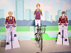 神々しく鎮座する「金のオバレ像」！　大量のフォトスポットで作品世界を楽しめる「KING OF PRISM 10th ANNIVERSARY展」レポート