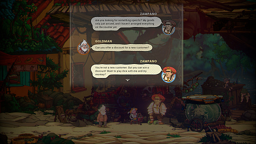 画像ギャラリー No.005のサムネイル画像 / 緻密な手描き風アニメーションが魅力的な2DアクションADV「The Eternal Life of Goldman」のプレイアブルデモ公開