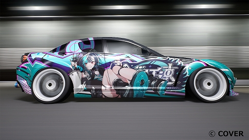 画像ギャラリー No.005のサムネイル画像 / 「首都高バトル」，VTuber輪堂千速さんとのコラボを発表。MAZDA RX-8がベースのカスタマイズカー「CHIHAYA」で登場