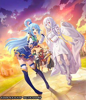 画像ギャラリー No.003のサムネイル画像 / 「蜘蛛ですが、なにか? 迷宮の支配者」,アニメ「このすば」とのコラボイベントが開幕