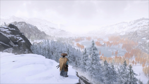 画像ギャラリー No.012のサムネイル画像 / 「Ghost of Yōtei」で力強く描かれるのは,北の荒野の復讐譚――シンプルかつ痛快な剣劇と静かな趣が共に息づく時代劇アクション