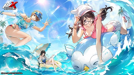 画像ギャラリー No.001のサムネイル画像 / 「ペルソナ5: The Phantom X」，大型イベント「夏だ！水着だ！SEA TIME！後編」をスタート。新★5キャラ「朋子・ピーチサマー」が登場