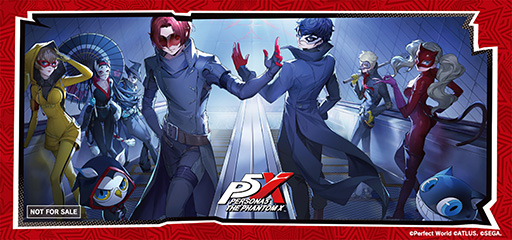 画像ギャラリー No.001のサムネイル画像 / 「ペルソナ5: The Phantom X」，秋葉原でコラボイベントを1月26日〜2月27日に開催。秋葉原エリア100店舗との大規模タイアップなどを実施