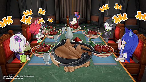 画像ギャラリー No.007のサムネイル画像 / ［プレイレポート］「エトランジュ オーヴァーロード」は悪役令嬢×地獄×グルメ×ミュージカルと娯楽要素が満載なACTアドベンチャー