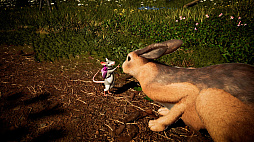 画像ギャラリー No.002のサムネイル画像 / ネズミが大自然の中を大冒険。オープンワールドADV「Hela」，魔法のバックパックのギミックを紹介するゲームプレイ動画が公開に