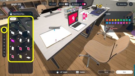 画像ギャラリー No.003のサムネイル画像 / PC版「gogh」，マルチでもソロでも楽しめる「お絵かきチャット機能」を追加。迷惑ユーザー対策の「キック機能」も実装