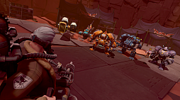 画像ギャラリー No.005のサムネイル画像 / ターン制SFディストピアRPG「STARBITES」本日発売。宇宙戦争で砂漠化した惑星を舞台に,少女がロボットに乗って探索や戦いを繰り広げる