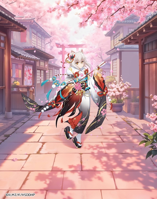 画像ギャラリー No.003のサムネイル画像 / 「ハイスクールD×D Operation paradise infinity」，年末年始キャンペーンを開催中。振り袖姿のキャラたちも登場