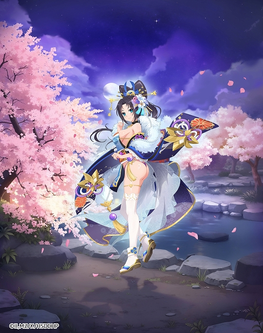 画像ギャラリー No.004のサムネイル画像 / 「ハイスクールD×D Operation paradise infinity」，年末年始キャンペーンを開催中。振り袖姿のキャラたちも登場