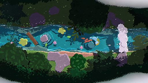 画像ギャラリー No.001のサムネイル画像 / 動物と出会い,手助けする神秘的な癒しの川下りADV「NAIAD」,リリース日を12月11日に発表。サウンドトラックも配信予定