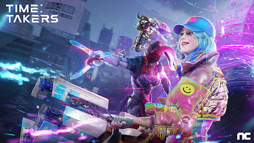 画像ギャラリー No.023のサムネイル画像 / ［プレイレポ］秒単位で時を管理する未来なTPS来たれり。「Time Takers」は，時間を奪い合ってレベルアップする新感覚シューター