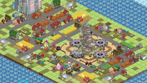 画像ギャラリー No.002のサムネイル画像 / 世界を救うため，願いを叶える10本の苗を育てる。街作り×タワーディフェンス「フィオと運命に抗う都市」，2025年春に発売