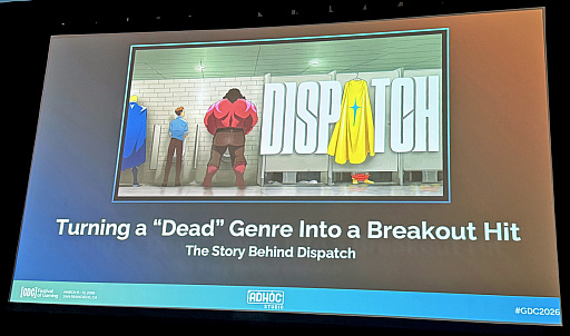 画像ギャラリー No.001のサムネイル画像 / 下火と見られた物語重視のエピソディックゲームは，どのように“今のヒット作”となったのか。話題のヒーロー派遣ゲーム「Dispatch」が生まれるまで［GDC 2026］