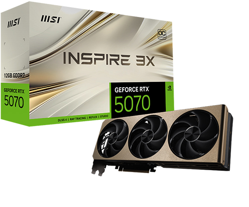 画像集 No.007のサムネイル画像 / GeForce RTX 5070搭載グラフィックスカードが各社から登場。税込価格は約12万円前後から17万円の幅広いラインナップに