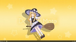画像ギャラリー No.004のサムネイル画像 / 「Desktop Mate」,DLC「霧雨魔理沙」「ゆっくり魔理沙」を1月22日12:00に発売決定。Steamウィッシュリスト登録キャンペーンがスタート