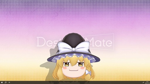 画像ギャラリー No.009のサムネイル画像 / 「Desktop Mate」,DLC「霧雨魔理沙」「ゆっくり魔理沙」を1月22日12:00に発売決定。Steamウィッシュリスト登録キャンペーンがスタート