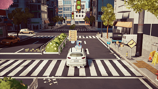 画像ギャラリー No.010のサムネイル画像 / ジャンプアクション「グーグーピザ:ピザを宇宙ステーションに配達するって?店長、それはちょっと無理じゃないですか!?」,Steamで本日配信