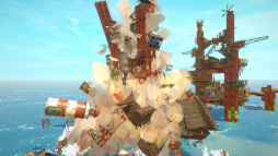 画像ギャラリー No.002のサムネイル画像 / 水没した終末世界が舞台の海上都市建設シム「崩壊都市」，Steamでリリース。崩れないようにバランスを保ちつつ，資材を積み上げよう