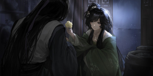 画像ギャラリー No.002のサムネイル画像 / ビジュアルノベル「泣き叫ぶ雁」,体験版をSteamでリリース。「飢えた子羊」の世界観を引き継ぎ,妖魔がはびこる地獄のような10日間を描く