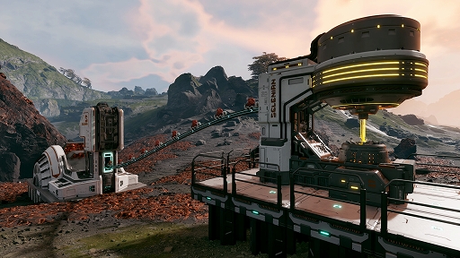 画像ギャラリー No.002のサムネイル画像 / 「StarRupture」，早期アクセス版を配信開始。未知の惑星で基地を建設し，エイリアンと戦うオープンワールド型工場建設シム