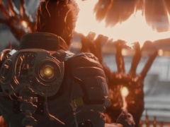 アクションTPS「SAROS」，戦闘システムを紹介する動画を公開。「Returnal」開発元が手がける新作