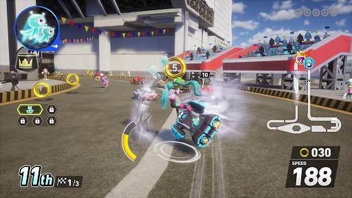 画像ギャラリー No.006のサムネイル画像 / ソニックチームとアーケードチームのタッグで“最高のレースゲーム”が誕生。飯塚Pと瀧Pに「ソニックレーシング クロスワールド」について聞いた［TGS2025］