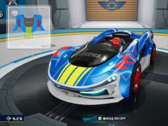 「ソニックレーシング クロスワールド」,自分だけのオリジナルマシンを作れる「マシンカスタム」の情報を公開