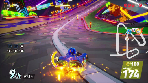 画像ギャラリー No.005のサムネイル画像 / 「ソニックレーシング クロスワールド」は，初音ミクを筆頭に，名だたるキャラクターたちが参戦するオールスターゲームだ【PR】