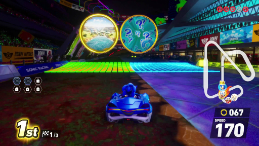 画像ギャラリー No.006のサムネイル画像 / 「ソニックレーシング クロスワールド」は，初音ミクを筆頭に，名だたるキャラクターたちが参戦するオールスターゲームだ【PR】