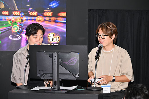 画像ギャラリー No.007のサムネイル画像 / 「ソニックレーシング クロスワールド」のレースパークを実機プレイで紹介。セガと4Gamerがグループ戦で勝負した結果は？［TGS2025］