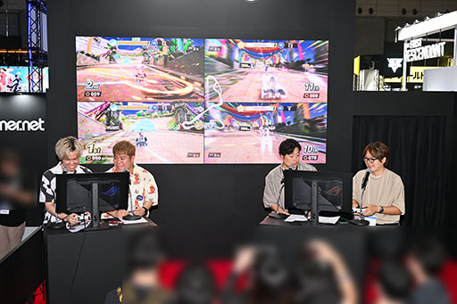 画像ギャラリー No.009のサムネイル画像 / 「ソニックレーシング クロスワールド」のレースパークを実機プレイで紹介。セガと4Gamerがグループ戦で勝負した結果は？［TGS2025］