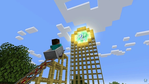 画像ギャラリー No.005のサムネイル画像 / 「ソニックレーシング クロスワールド」,「マインクラフト」とのコラボDLCを10月9日に配信決定。スティーブやクリーパーがレーサーとして参戦