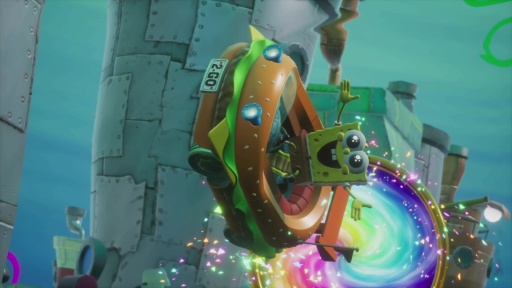 画像ギャラリー No.003のサムネイル画像 / ［プレイレポ］「ソニックレーシング クロスワールド」にスポンジ・ボブ，本日より参戦。新キャラクター2人や海中で展開する新コースの走りに注目