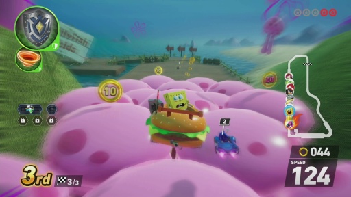 画像ギャラリー No.011のサムネイル画像 / ［プレイレポ］「ソニックレーシング クロスワールド」にスポンジ・ボブ，本日より参戦。新キャラクター2人や海中で展開する新コースの走りに注目