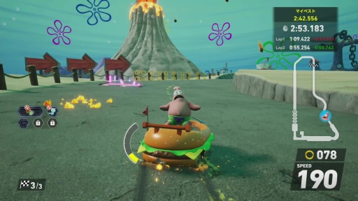 画像ギャラリー No.015のサムネイル画像 / ［プレイレポ］「ソニックレーシング クロスワールド」にスポンジ・ボブ，本日より参戦。新キャラクター2人や海中で展開する新コースの走りに注目