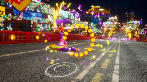 画像ギャラリー No.014のサムネイル画像 / ［プレイレポ］「ソニックレーシング クロスワールド」に夢の世界から“ナイツ”参戦。名曲「Dreams Dreams」をBGMにコースを走り，飛ぶ！