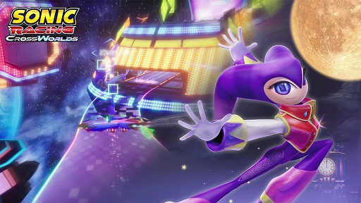 画像ギャラリー No.001のサムネイル画像 / 「ソニックレーシング クロスワールド」無料アップデート「ナイツ」を配信開始。レースイベント「NiGHTS フェスタ」を12月26日から開催