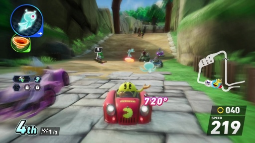 画像ギャラリー No.005のサムネイル画像 / ［プレイレポ］「ソニックレーシング クロスワールド」にパックマン参戦！ 日本が世界に誇る人気ゲームキャラクターがレースで競演