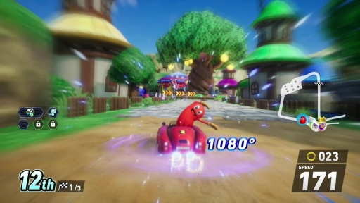 画像ギャラリー No.006のサムネイル画像 / ［プレイレポ］「ソニックレーシング クロスワールド」にパックマン参戦！ 日本が世界に誇る人気ゲームキャラクターがレースで競演