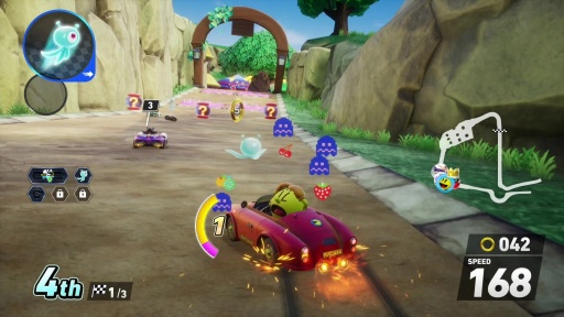 画像ギャラリー No.008のサムネイル画像 / ［プレイレポ］「ソニックレーシング クロスワールド」にパックマン参戦！ 日本が世界に誇る人気ゲームキャラクターがレースで競演