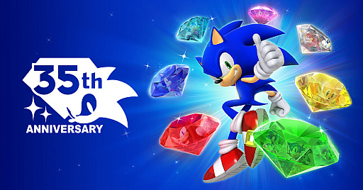 画像ギャラリー No.001のサムネイル画像 / 「ソニック」シリーズ35周年を記念した各種イベント，最新映像の情報が解禁。サンリオとのコラボグッズも販売