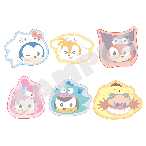 画像ギャラリー No.004のサムネイル画像 / 「ソニック」シリーズ35周年を記念した各種イベント，最新映像の情報が解禁。サンリオとのコラボグッズも販売