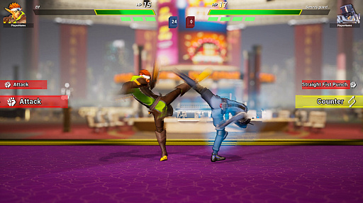 画像ギャラリー No.007のサムネイル画像 / チップを賭ける駆け引きと，カード戦略が融合した対戦格闘ゲームが登場。「FULL BET - Fighting Casino -」，Steamストアページを公開